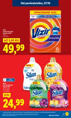 Lidl - gazetka promocyjna Oferta od poniedziałku od poniedziałku 27.10 do środy 29.10 - strona 11 Lidl - gazetka promocyjna Oferta od poniedziałku od poniedziałku 27.10 do środy 29.10 - strona 11