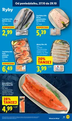 Lidl - gazetka promocyjna Oferta od poniedziałku od poniedziałku 27.10 do środy 29.10 - strona 33 Lidl - gazetka promocyjna Oferta od poniedziałku od poniedziałku 27.10 do środy 29.10 - strona 33
