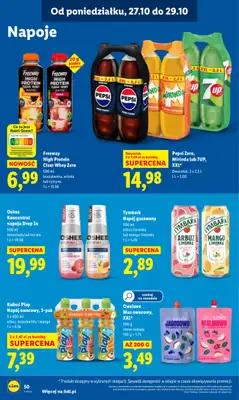 Lidl - gazetka promocyjna Oferta od poniedziałku od poniedziałku 27.10 do środy 29.10 - strona 54 Lidl - gazetka promocyjna Oferta od poniedziałku od poniedziałku 27.10 do środy 29.10 - strona 54
