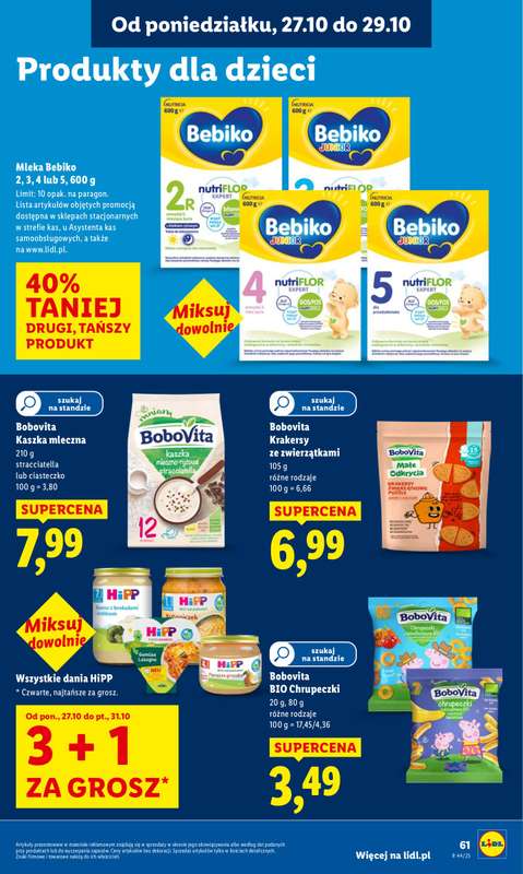 Lidl - gazetka promocyjna Oferta od poniedzia艂ku od poniedzia艂ku 27.10 do 艣rody 29.10 - strona 65 Lidl - gazetka promocyjna Oferta od poniedzia艂ku od poniedzia艂ku 27.10 do 艣rody 29.10 - strona 65