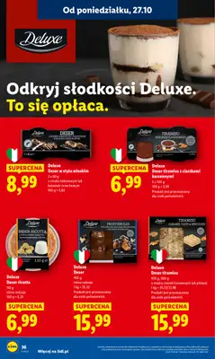 Lidl - gazetka promocyjna Oferta od poniedziałku od poniedziałku 27.10 do środy 29.10 - strona 40 Lidl - gazetka promocyjna Oferta od poniedziałku od poniedziałku 27.10 do środy 29.10 - strona 40