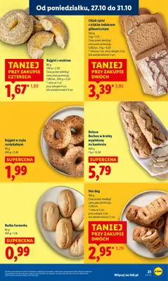 Lidl - gazetka promocyjna Oferta od poniedziałku od poniedziałku 27.10 do środy 29.10 - strona 27 Lidl - gazetka promocyjna Oferta od poniedziałku od poniedziałku 27.10 do środy 29.10 - strona 27