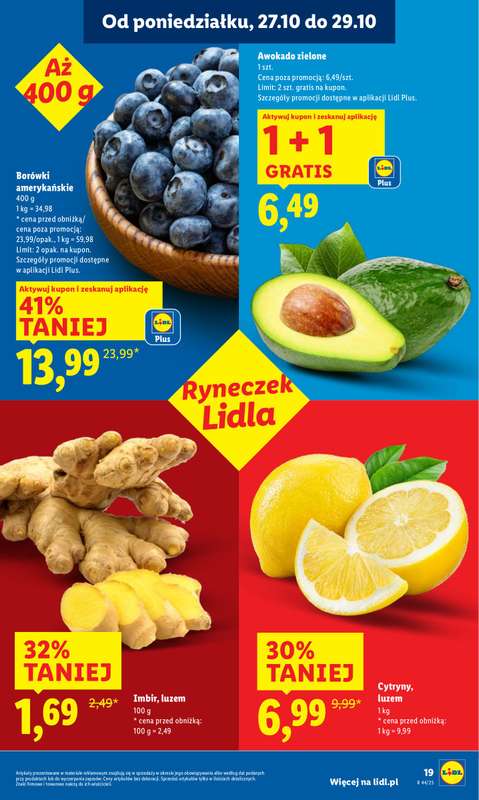Lidl - gazetka promocyjna Oferta od poniedzia艂ku od poniedzia艂ku 27.10 do 艣rody 29.10 - strona 21 Lidl - gazetka promocyjna Oferta od poniedzia艂ku od poniedzia艂ku 27.10 do 艣rody 29.10 - strona 21