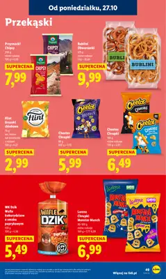 Lidl - gazetka promocyjna Oferta od poniedziałku od poniedziałku 27.10 do środy 29.10 - strona 53 Lidl - gazetka promocyjna Oferta od poniedziałku od poniedziałku 27.10 do środy 29.10 - strona 53