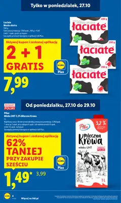 Lidl - gazetka promocyjna Oferta od poniedziałku od poniedziałku 27.10 do środy 29.10 - strona 4 Lidl - gazetka promocyjna Oferta od poniedziałku od poniedziałku 27.10 do środy 29.10 - strona 4