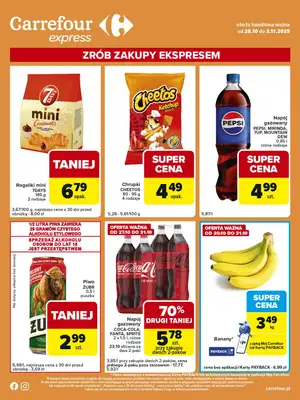 Carrefour Express - gazetka promocyjna Gazetka Express od wtorku 28.10 do poniedziałku 03.11 - strona 2 Carrefour Express - gazetka promocyjna Gazetka Express od wtorku 28.10 do poniedziałku 03.11 - strona 2