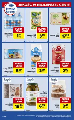 Carrefour Express - gazetka promocyjna Gazetka Express od wtorku 28.10 do poniedziałku 03.11 - strona 6 Carrefour Express - gazetka promocyjna Gazetka Express od wtorku 28.10 do poniedziałku 03.11 - strona 6