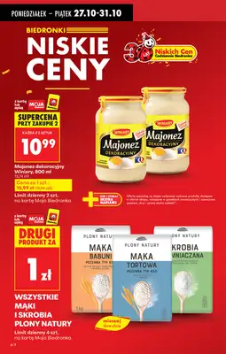 Biedronka - gazetka promocyjna Od poniedziałku od poniedziałku 27.10 do niedzieli 02.11 - strona 8 Biedronka - gazetka promocyjna Od poniedziałku od poniedziałku 27.10 do niedzieli 02.11 - strona 8
