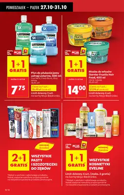 Biedronka - gazetka promocyjna Od poniedziałku od poniedziałku 27.10 do niedzieli 02.11 - strona 14 Biedronka - gazetka promocyjna Od poniedziałku od poniedziałku 27.10 do niedzieli 02.11 - strona 14
