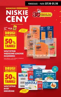 Biedronka - gazetka promocyjna Od poniedziałku od poniedziałku 27.10 do niedzieli 02.11 - strona 7 Biedronka - gazetka promocyjna Od poniedziałku od poniedziałku 27.10 do niedzieli 02.11 - strona 7