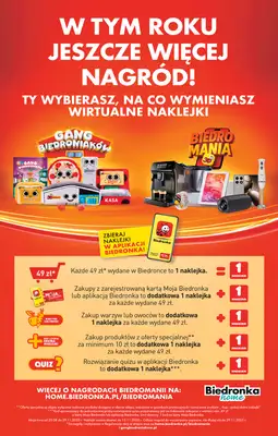 Biedronka - gazetka promocyjna Od poniedziałku od poniedziałku 27.10 do niedzieli 02.11 - strona 43 Biedronka - gazetka promocyjna Od poniedziałku od poniedziałku 27.10 do niedzieli 02.11 - strona 43