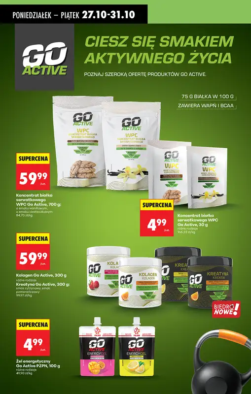Biedronka - gazetka promocyjna Od poniedziałku od poniedziałku 27.10 do piątku 31.10 - strona 90