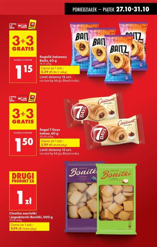 Biedronka - gazetka promocyjna Od poniedzia艂ku od poniedzia艂ku 27.10 do niedzieli 02.11 - strona 11 Biedronka - gazetka promocyjna Od poniedzia艂ku od poniedzia艂ku 27.10 do niedzieli 02.11 - strona 11