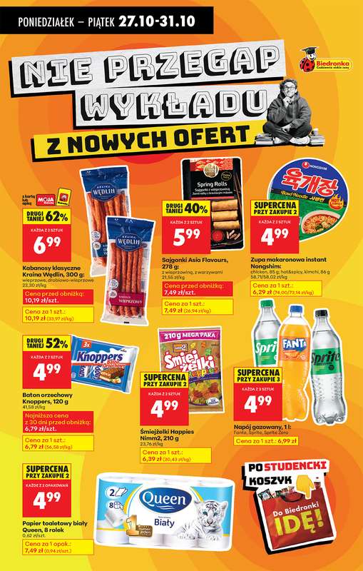 Biedronka - gazetka promocyjna Od poniedzia艂ku od poniedzia艂ku 27.10 do niedzieli 02.11 - strona 57 Biedronka - gazetka promocyjna Od poniedzia艂ku od poniedzia艂ku 27.10 do niedzieli 02.11 - strona 57