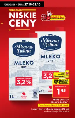 Biedronka - gazetka promocyjna Od poniedziałku od poniedziałku 27.10 do niedzieli 02.11 - strona 4 Biedronka - gazetka promocyjna Od poniedziałku od poniedziałku 27.10 do niedzieli 02.11 - strona 4