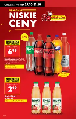 Biedronka - gazetka promocyjna Od poniedziałku od poniedziałku 27.10 do niedzieli 02.11 - strona 12 Biedronka - gazetka promocyjna Od poniedziałku od poniedziałku 27.10 do niedzieli 02.11 - strona 12