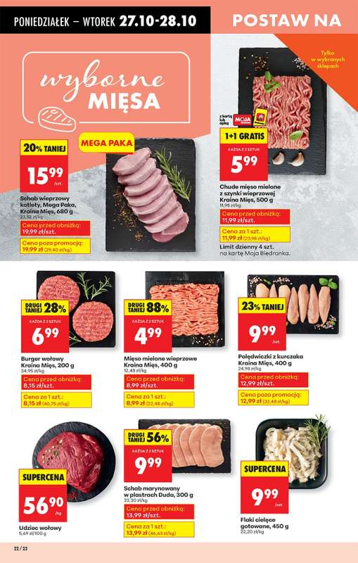 Biedronka - gazetka promocyjna Od poniedzia艂ku, Z lad膮 tradycyjn膮 od poniedzia艂ku 27.10 do pi膮tku 31.10 - strona 28 Biedronka - gazetka promocyjna Od poniedzia艂ku, Z lad膮 tradycyjn膮 od poniedzia艂ku 27.10 do pi膮tku 31.10 - strona 28