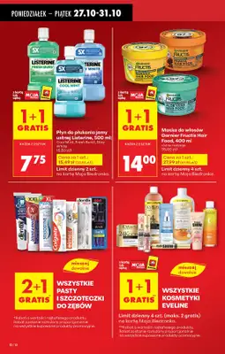 Biedronka - gazetka promocyjna Od poniedziałku, Z ladą tradycyjną od poniedziałku 27.10 do piątku 31.10 - strona 14 Biedronka - gazetka promocyjna Od poniedziałku, Z ladą tradycyjną od poniedziałku 27.10 do piątku 31.10 - strona 14