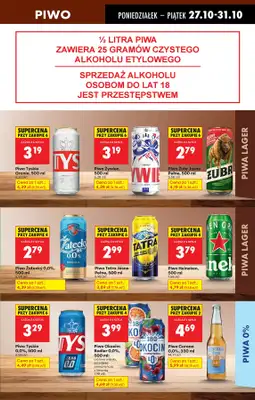 Biedronka - gazetka promocyjna Od poniedziałku, Z ladą tradycyjną od poniedziałku 27.10 do piątku 31.10 - strona 71 Biedronka - gazetka promocyjna Od poniedziałku, Z ladą tradycyjną od poniedziałku 27.10 do piątku 31.10 - strona 71