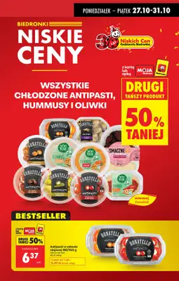 Biedronka - gazetka promocyjna Od poniedziałku, Z ladą tradycyjną od poniedziałku 27.10 do piątku 31.10 - strona 9 Biedronka - gazetka promocyjna Od poniedziałku, Z ladą tradycyjną od poniedziałku 27.10 do piątku 31.10 - strona 9