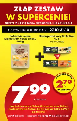 Biedronka - gazetka promocyjna Od poniedziałku, Z ladą tradycyjną od poniedziałku 27.10 do piątku 31.10 - strona 87 Biedronka - gazetka promocyjna Od poniedziałku, Z ladą tradycyjną od poniedziałku 27.10 do piątku 31.10 - strona 87