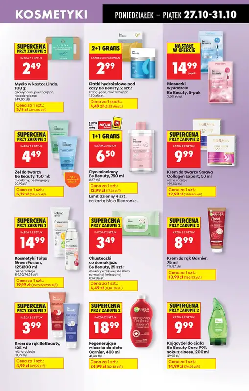 Biedronka - gazetka promocyjna Od poniedziałku, Z ladą tradycyjną od poniedziałku 27.10 do piątku 31.10 - strona 73