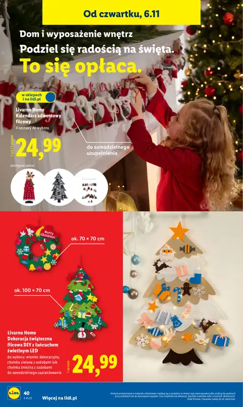 Lidl - gazetka promocyjna Katalog od poniedziałku 03.11 do soboty 08.11 - strona 44