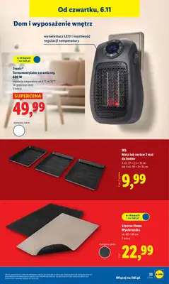Lidl - gazetka promocyjna Katalog od poniedziałku 03.11 do piątku 07.11 - strona 37 Lidl - gazetka promocyjna Katalog od poniedziałku 03.11 do piątku 07.11 - strona 37