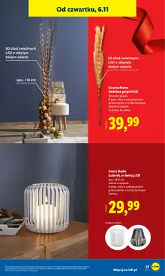 Lidl - gazetka promocyjna Katalog od poniedziałku 03.11 do piątku 07.11 - strona 39 Lidl - gazetka promocyjna Katalog od poniedziałku 03.11 do piątku 07.11 - strona 39