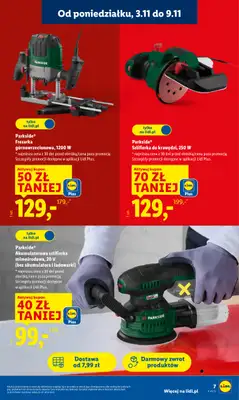 Lidl - gazetka promocyjna Katalog od poniedziałku 03.11 do piątku 07.11 - strona 7 Lidl - gazetka promocyjna Katalog od poniedziałku 03.11 do piątku 07.11 - strona 7