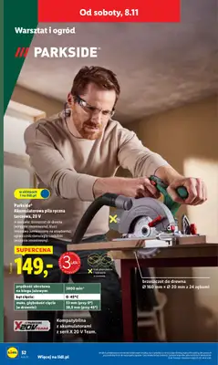 Lidl - gazetka promocyjna Katalog od poniedziałku 03.11 do piątku 07.11 - strona 56 Lidl - gazetka promocyjna Katalog od poniedziałku 03.11 do piątku 07.11 - strona 56
