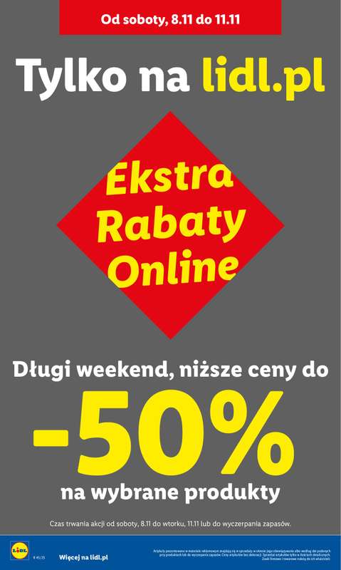 Lidl - gazetka promocyjna Katalog od poniedziałku 03.11 do piątku 07.11 - strona 10
