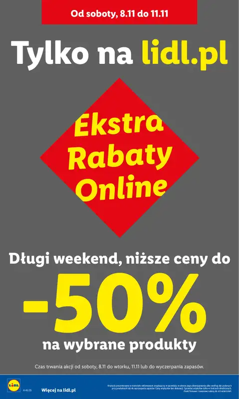 Lidl - gazetka promocyjna Katalog od poniedziałku 03.11 do soboty 08.11 - strona 10