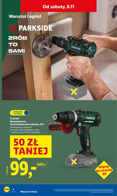 Lidl - gazetka promocyjna Katalog od poniedziałku 03.11 do piątku 07.11 - strona 4