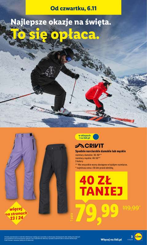 Lidl - gazetka promocyjna Katalog od poniedziałku 03.11 do piątku 07.11 - strona 3