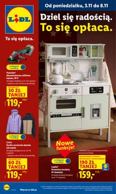 Lidl - gazetka promocyjna Katalog od poniedziałku 03.11 do piątku 07.11 Lidl - gazetka promocyjna Katalog od poniedziałku 03.11 do piątku 07.11