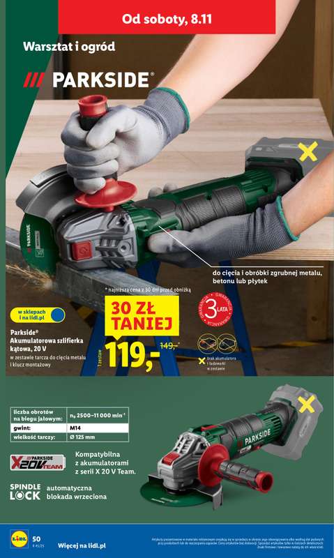Lidl - gazetka promocyjna Katalog od poniedziałku 03.11 do piątku 07.11 - strona 54