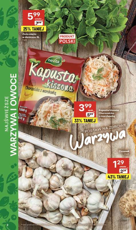 Delikatesy Centrum - gazetka promocyjna Gazetka  do środy 05.11 - strona 2 Delikatesy Centrum - gazetka promocyjna Gazetka  do środy 05.11 - strona 2