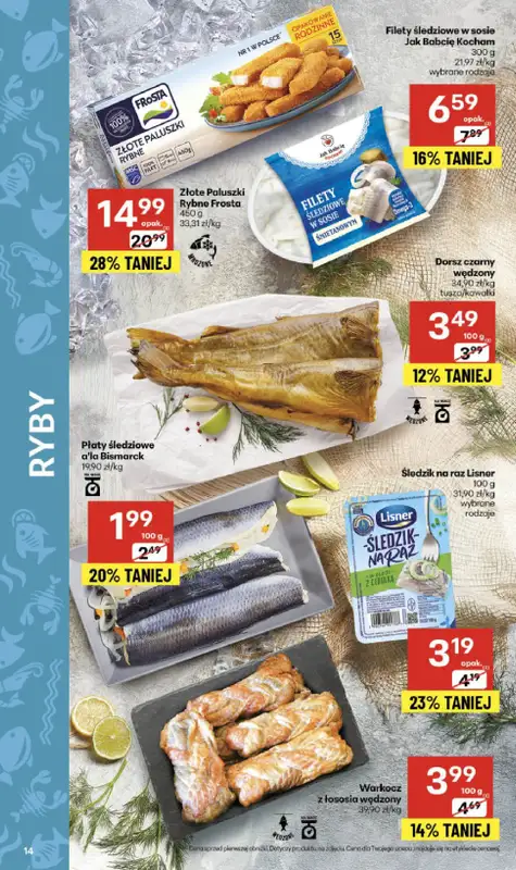 Delikatesy Centrum - gazetka promocyjna Gazetka  do środy 05.11 - strona 14 Delikatesy Centrum - gazetka promocyjna Gazetka  do środy 05.11 - strona 14