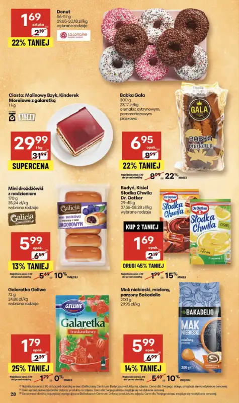 Delikatesy Centrum - gazetka promocyjna Gazetka  do środy 05.11 - strona 28 Delikatesy Centrum - gazetka promocyjna Gazetka  do środy 05.11 - strona 28