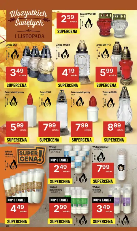 Delikatesy Centrum - gazetka promocyjna Gazetka  do środy 05.11 - strona 38 Delikatesy Centrum - gazetka promocyjna Gazetka  do środy 05.11 - strona 38