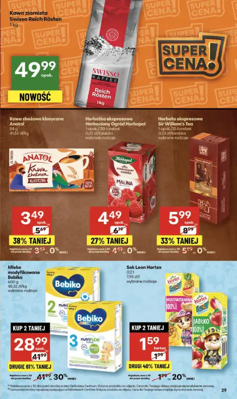 Delikatesy Centrum - gazetka promocyjna Gazetka  do środy 05.11 - strona 29 Delikatesy Centrum - gazetka promocyjna Gazetka  do środy 05.11 - strona 29