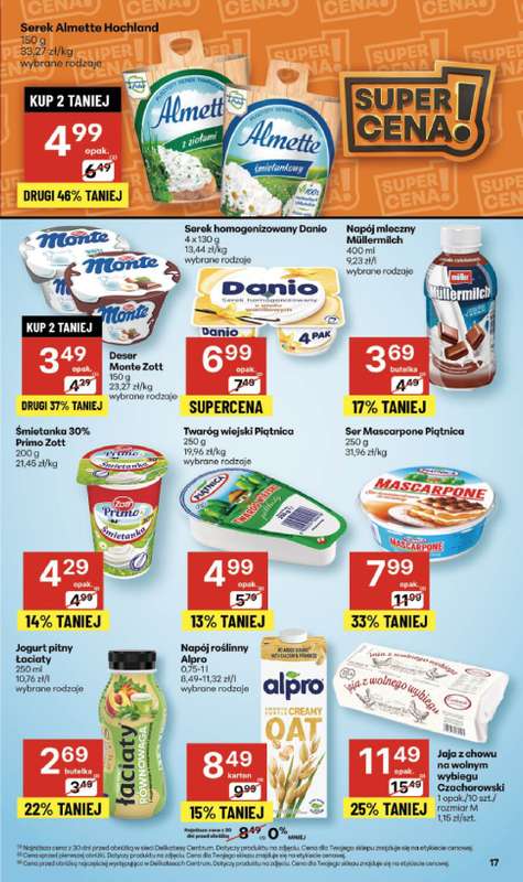 Delikatesy Centrum - gazetka promocyjna Gazetka  do 艣rody 05.11 - strona 17 Delikatesy Centrum - gazetka promocyjna Gazetka  do 艣rody 05.11 - strona 17