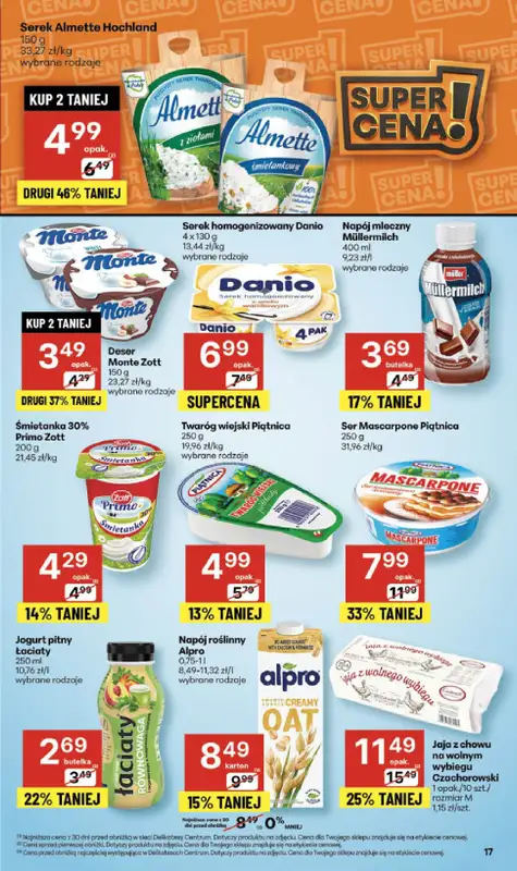 Delikatesy Centrum - gazetka promocyjna Gazetka  do środy 05.11 - strona 17 Delikatesy Centrum - gazetka promocyjna Gazetka  do środy 05.11 - strona 17