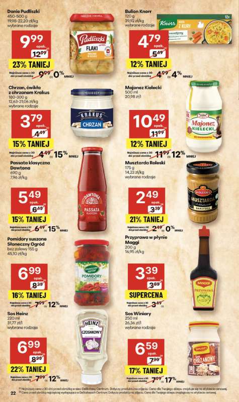 Delikatesy Centrum - gazetka promocyjna Gazetka  do 艣rody 05.11 - strona 22 Delikatesy Centrum - gazetka promocyjna Gazetka  do 艣rody 05.11 - strona 22