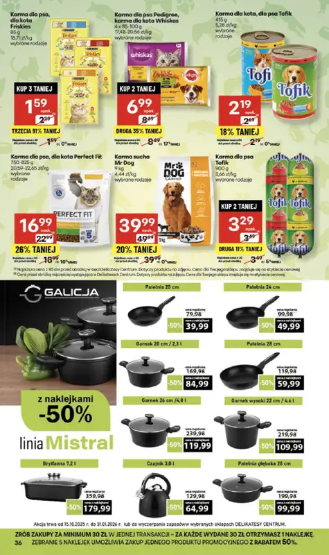 Delikatesy Centrum - gazetka promocyjna Gazetka  do środy 05.11 - strona 36 Delikatesy Centrum - gazetka promocyjna Gazetka  do środy 05.11 - strona 36