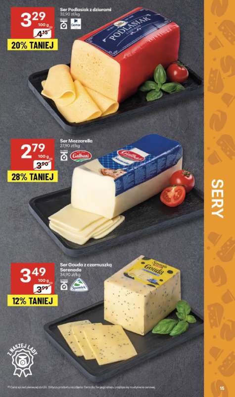 Delikatesy Centrum - gazetka promocyjna Gazetka  do 艣rody 05.11 - strona 15 Delikatesy Centrum - gazetka promocyjna Gazetka  do 艣rody 05.11 - strona 15