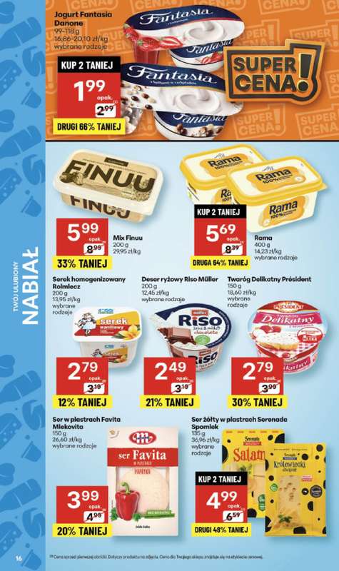 Delikatesy Centrum - gazetka promocyjna Gazetka  do 艣rody 05.11 - strona 16 Delikatesy Centrum - gazetka promocyjna Gazetka  do 艣rody 05.11 - strona 16