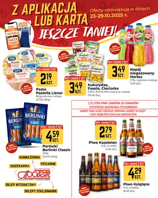 Społem Częstochowa - gazetka promocyjna Wielopaki od poniedziałku 27.10 do środy 29.10