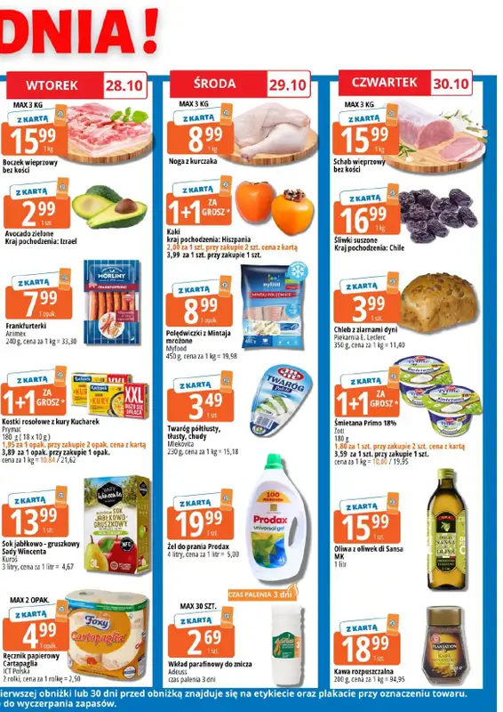 Leclerc - gazetka promocyjna Oferta Rzeszów od poniedziałku 27.10 do czwartku 30.10 - strona 2